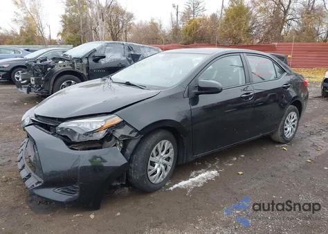 2017 Toyota Corolla Le from USA, damaged, VIN 2T1BURHE2HC846570
